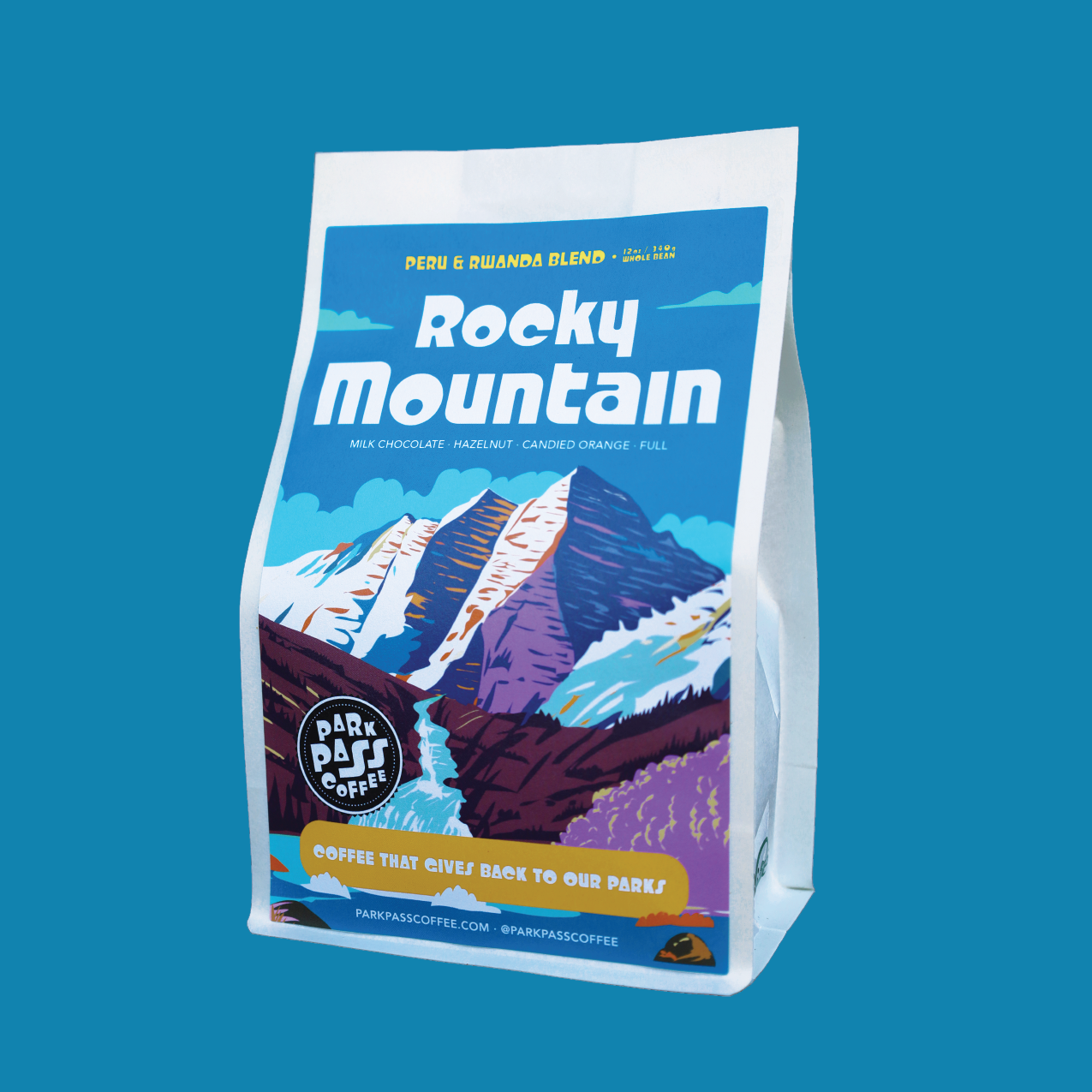 ROCKY MOUNTAIN - Peru & Ethiopia Blend – ParkPassCoffee