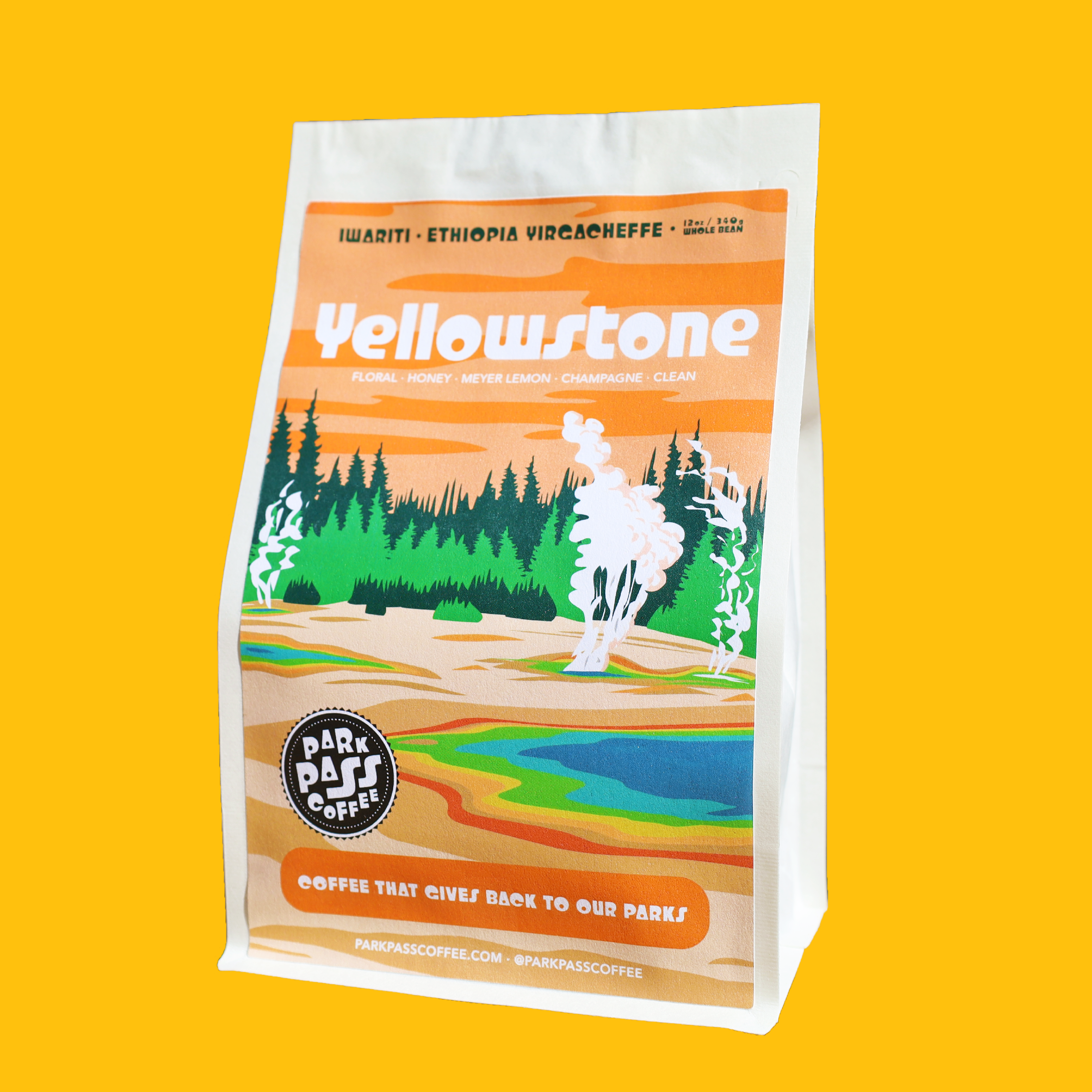 YELLOWSTONE - Iwariti: Ethiopia Yirgacheffe – ParkPassCoffee