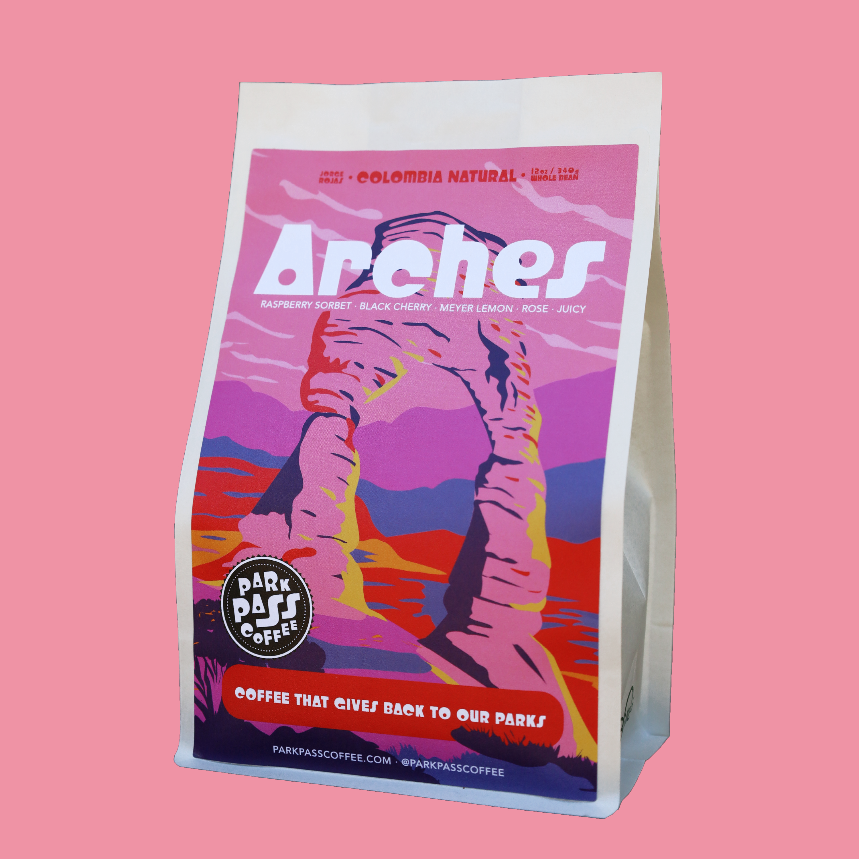 ARCHES - Yulieth Mora: Colombia Natural Pink Bourbon – ParkPassCoffee